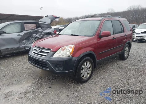 2005 Honda Cr-V Ex из США, поврежденный, VIN JHLRD78885C033352